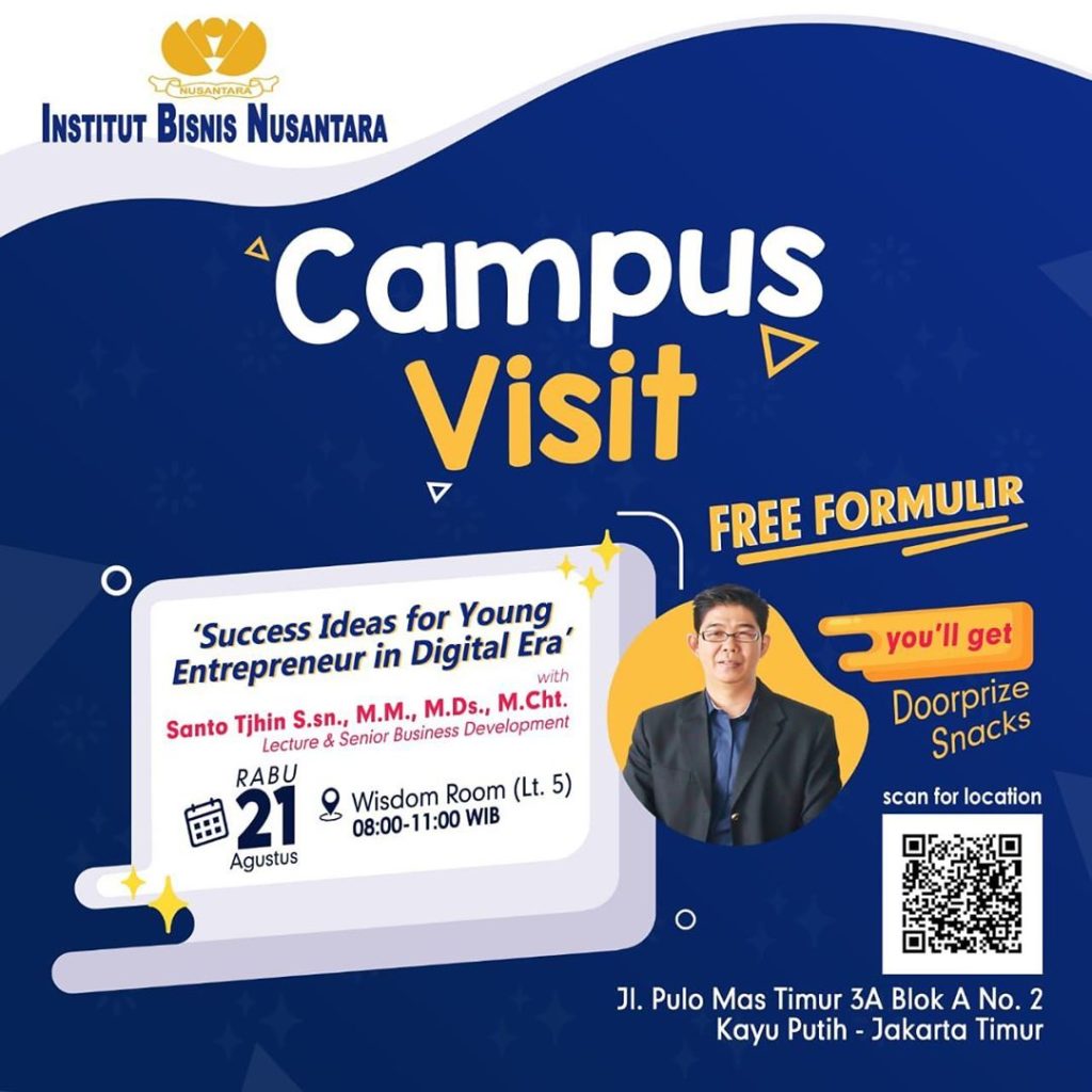 CAMPUS VISIT - Institut Bisnis Nusantara