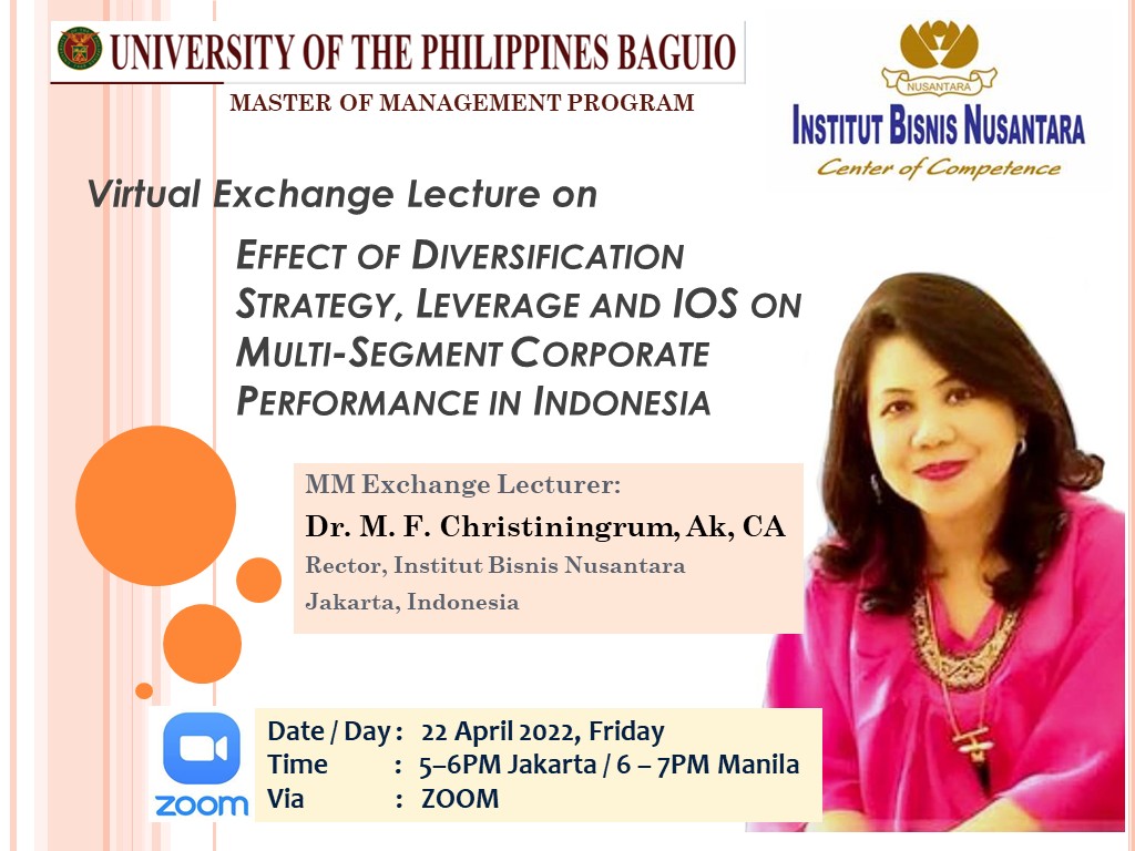 You are currently viewing Rektor IBN Beri Kuliah di Magister Manajemen Universitas Baguio Filipina